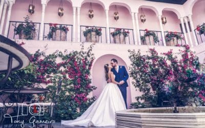 Bridal Hair and Make Up at Port Lympne, Kent