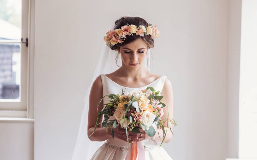 Bridal Hair and Make up - Flower Crowns - PrettyPleaseByKatie